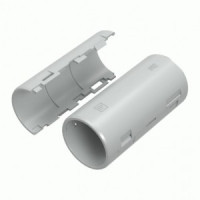 Промрукав муфта разборная d32 мм серая (5шт/210шт) цена за 1 шт. PR13.0432