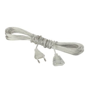 ФАЗА Удлинитель для гирлянд GE-5, прозрачный, 5 м. .5047594