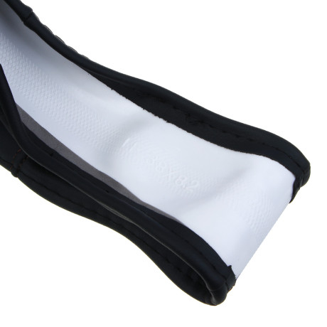 ЕРМАК Оплетка руля, вставка ЕРМАК коричневая, черный (М), полиуретан(PU)