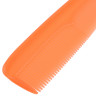 Расческа-гребень тм ЮНИLOOK, металлик, пластик, 17,7х3,1см, 4-6 цветов