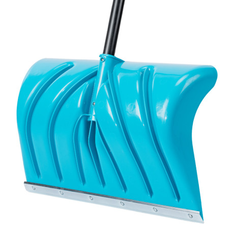 Лопата для уборки снега пластиковая Luxe, 500 х 325 х 1300 мм, металлопластиковый черенок, Palisad