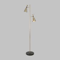 Bogate&#039;s Торшер 2x60W E14 560х1600 мет лат/черн Glustin 01109/2 a058041