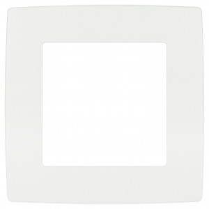 ЭРА 12 рамка СУ 1 мест. белый матовый 12-5001-01М