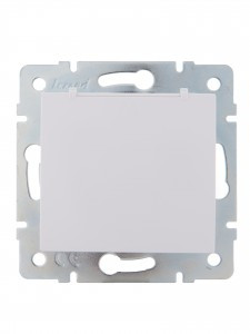 Lezard KARINA мех. роз. СУ 1 мест. 16А земля, крышка, ПБТ бел. (корп. ABS) 707-0288-123B