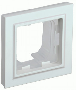 IEK BRITE Рамка СУ 1 мест. IP44 РУ-1-БрЖ-44 жемчуг BR-M12-44-K36