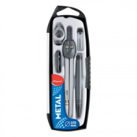 Готовальня MAPED &quot;Start&quot;, 5 предметов, ударопрочный пенал с европодвесом, 197513 210387