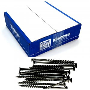 Саморез по дереву оксид 4,2*76 (коробка 5кг, цена за коробку) НАКРЕПКО 700918