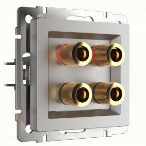 Werkel мех. роз. акустическая СУ 1 мест. (серебряный)  W1185006 a051507