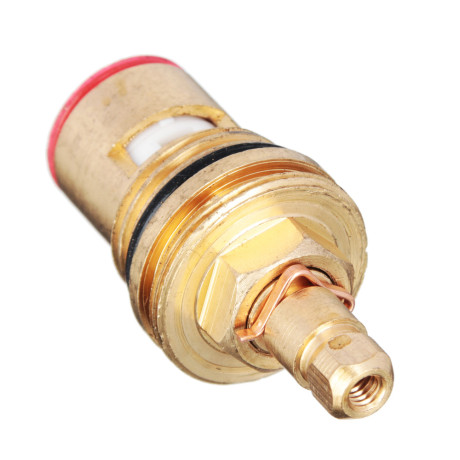 Кран-букса для смесителя 1/2", квадрат, шток 7х7мм, 90°, металлокерамика