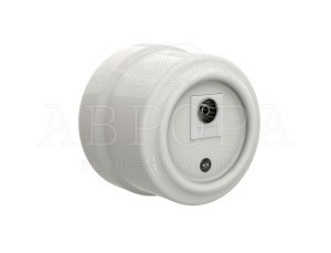 МЕЗОНИНЪ АВРОРА роз TV (SAT) оконечная, белый GE70322-01