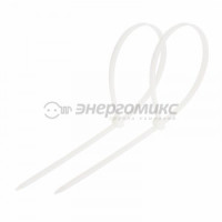 Rexant хомут нейлоновый 250x7,6 мм 100 шт. белый , (5!) 07-0252