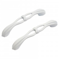 Ручка-скоба мебельная мет  96 C2532-96 WW бел. 2шт ( цена за пару(15, 150)  StahlBuro