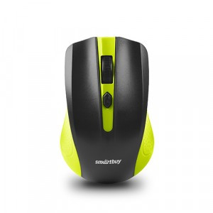 Мышь беспроводная Smartbuy ONE 352 зелено-черная (SBM-352AG-GK) / 60