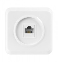Smartbuy Юпитер роз. ОУ комп. RJ-45 1 мест. белая (SBE-03w-S1-RJ)