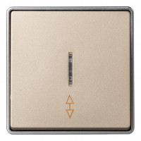 Smartbuy Сириус выкл. ОУ 1 кл. (проходной) (инд.) 10А шампань SBE-07w-10-SW12-1