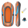 BESTWAY Рафт KONDOR 2000 в комплекте, весла, ножной насос, 185x97см, 61142