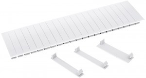 IEK заглушка 12 модулей для боксов (корпусов) БЕЛАЯ YZM10-12-K01