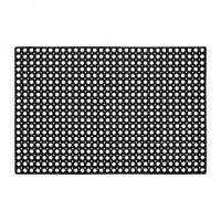 Коврик придверный грязесборный 80*120см, h=1,6см, ячеистый, резина 20003 Vortex