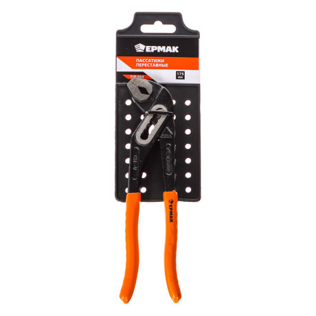 ЕРМАК Пассатижи / Клещи переставные 175 мм