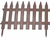 Заборчик "Солнечный сад", высота 28см, общая длина 3м