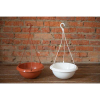 Кашпо Петуния 4 л подвесное Белый Радуга х14