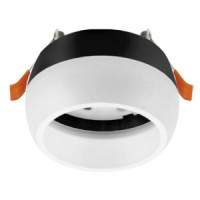 Ecola GX53SP 5374 св-к встраив. СПОТ с матовым сводом Черный 90x52 SR537BECB (10!)