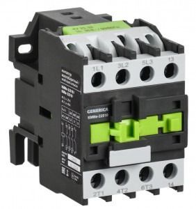 IEK GENERICA контактор КМИе-22510 25А 230В/АС3 1НО KKME21-025-230-10