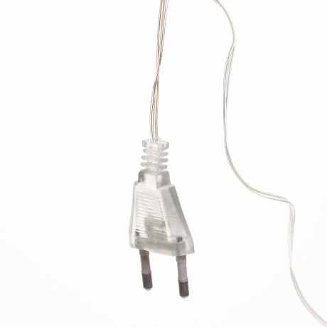 Гирлянда дождь LLN-34-6 длина 3м СВЕТ ЦВЕТНОЙ, 9насадок 5звед-9см, 1звезда-20см, 1колокол-20см,1елка-20см,1олень-20см. Длина вниз-60-70см (60)