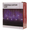 Гирлянда дождь LLN-34-6 длина 3м СВЕТ ЦВЕТНОЙ, 9насадок 5звед-9см, 1звезда-20см, 1колокол-20см,1елка-20см,1олень-20см. Длина вниз-60-70см (60)