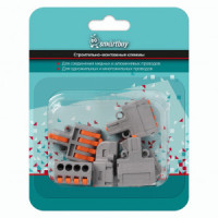 SmartBuy клемма СМК разветвительная с рычагом 1x4(0,08-4 мм?) 32А (уп. 6шт,цена/уп) SBE-cwcc-1-4-rp