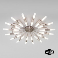 Bogate&#039;s Люстра G4 32x3W 850x88 металл белый/никель Bastone 348 a054002