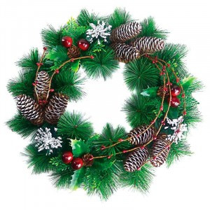 Венок Новогодний SYCB17-197 38 см Волшебная страна