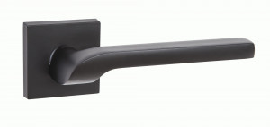 Ручка дверная компл.квадрат.основ. PUERTO Пастьера черный INAL 535-03 B