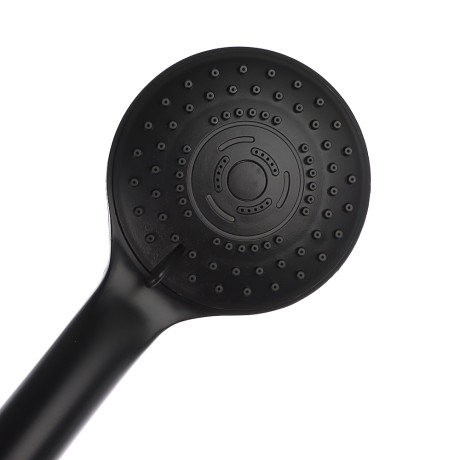 СоюзКран Смеситель для ванны с душем, прямой излив 35см, картридж 35мм, черный, цинк, SK08-P105