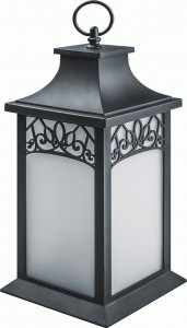 Navigator св-к св/д декоративный 3хААА теп белый IP20 140х140х310 пластик/стекло NSL-05 93212