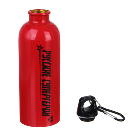 Бутылка спортивная для воды тм BY Русские Супергерои, 500мл, нерж. сталь