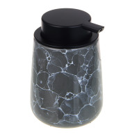 VETTA Дозатор для жидкого мыла, 320 мл, 13x9x9 см, керамика, &quot;Космос&quot;, мрамор серый