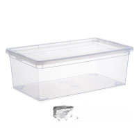 Ящик для хранения 5,5 л прозрачный 340*190*120 мм М2351