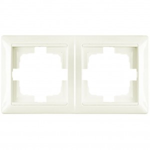 Bylectrica СТИЛЬ Рамка 2-х мест. беж., (ЮЛИГ.735212.215 беж.)