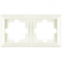 Bylectrica СТИЛЬ Рамка 2-х мест. беж., (ЮЛИГ.735212.215 беж.)