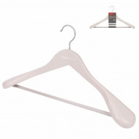 Вешалка-плечики 45см дерево Офелия с расширяющимся плечом, пудровый 75951 Master House