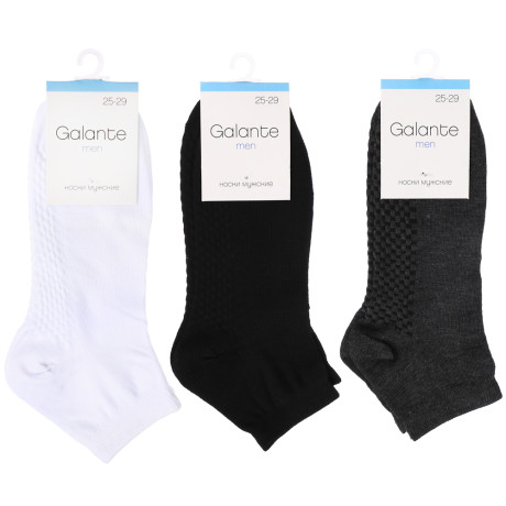 GALANTE Носки мужские спортивные, р.27-29, 85% хлопок, 10% полиамид, 5% спандекс, цвета в ас-те, #5