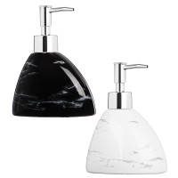 VETTA Дозатор для жидкого мыла Marble, керамика, 2 цвета