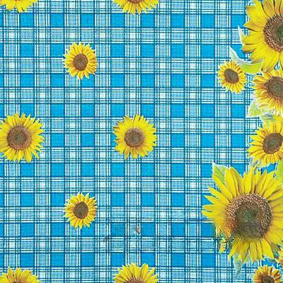 Клеенка тканая основа 125*25м 1 сорт 103/1 (подсолнух) Тверь