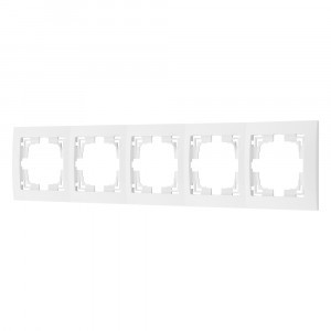 Bylectrica УЮТ рамка 5 мест. белая ЮЛИГ.735212.283