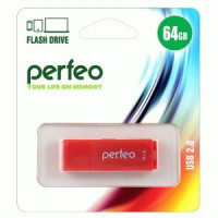 Флэш-диск USB 64GB Perfeo Perfeo C04 Red