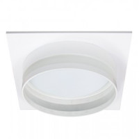 Feron cв-к встр. GX70 IP20 белый квадрат 140х55 DL703 LUNA 51099