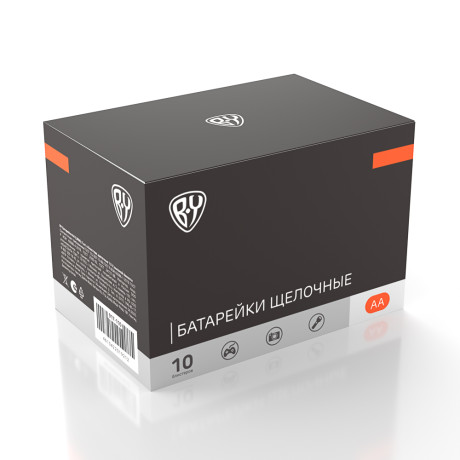 BY Батарейки AA (LR06) 2шт в блистере, щелочные 1.5V, высокой ёмкости