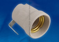 Uniel патрон E27 керамический с держателем ULH-E27P-Ceramic