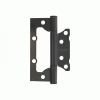 Петля накладная СТАНДАРТ 100х63х2мм 2BB BL мат.черный без врезки 1 шт (100,20)